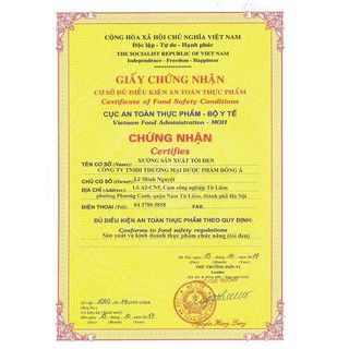 Tỏi đen Kim cương Đông Á 300g