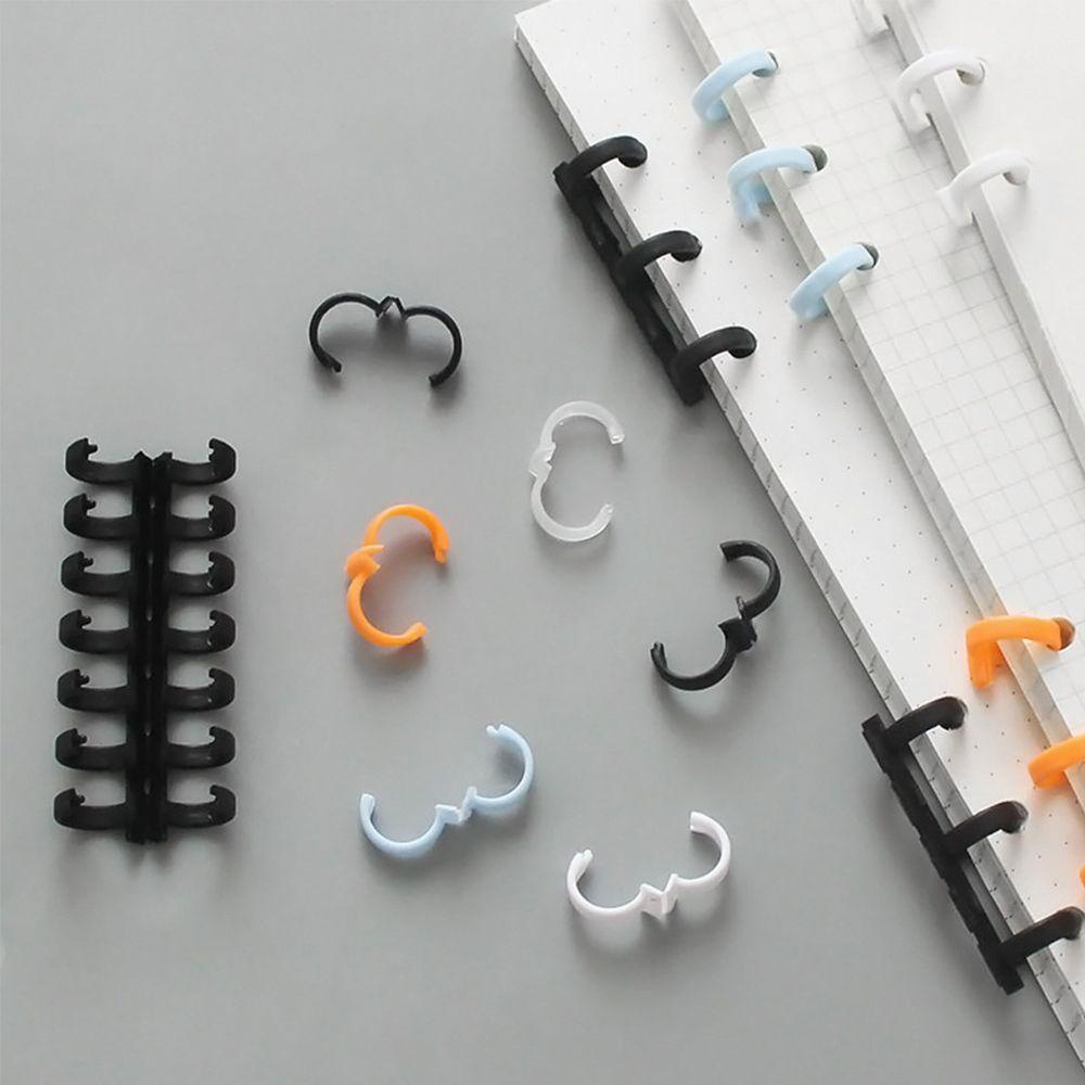 Cleoes Lược Kẹp Giấy Dạng Tròn 30 Lỗ Bằng Nhựa