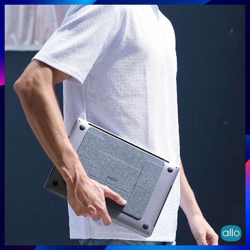 ✔️Giá Đỡ MOFT Laptop Stand Air-Flow 2020, Nâng Cấp Thêm Lỗ Thoát Nhiệt, Chân Đế Máy MB Siêu Mỏng Nhẹ, MOFT Chính Hãng