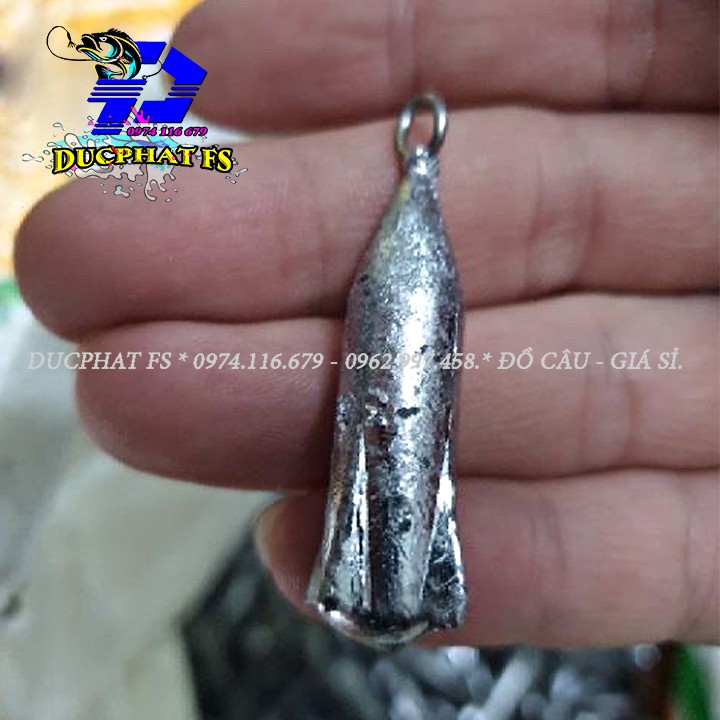 Chì câu cá , Chì leo ,hoả tiễn (0.5kg / 30g - 100g)