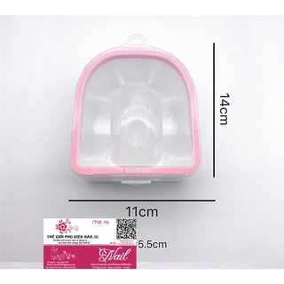 Bát Ngâm Tay 2 Tầng làm nail