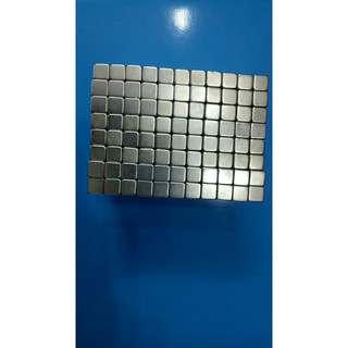 Nam châm đất hiếm viên bi vuông 10x10x10mm (Bộ 20v)
