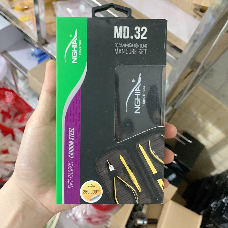 Kềm Nghĩa Bộ sản phẩm quà tặng MD32, bộ kềm nghĩa MD32