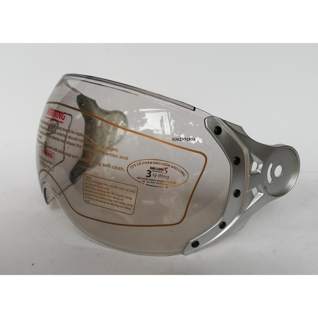 Kính mũ bảo hiểm 1/2 Asia MT117k - GRS A737k - GRS A33k - GRSA102k