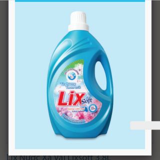 Nước xả vải lix soft hương sớm mai 3,8kg