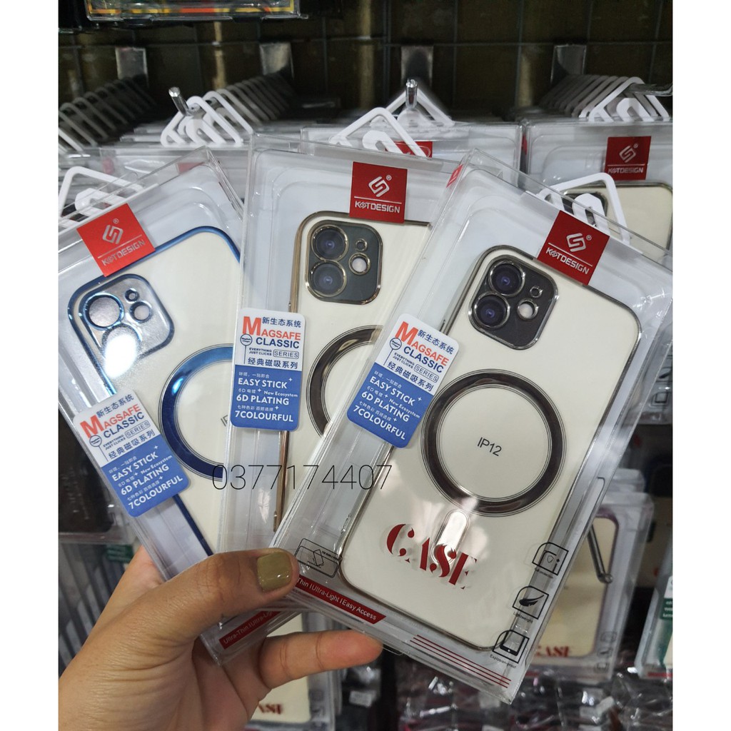 Ốp Lưng [hỗ trợ sạc không dây] - Ốp Lưng IPhone 12/ 12 Pro / 12 Pro Max / 12 Mini Từ Tính Với hỗ trợ sạc không dây