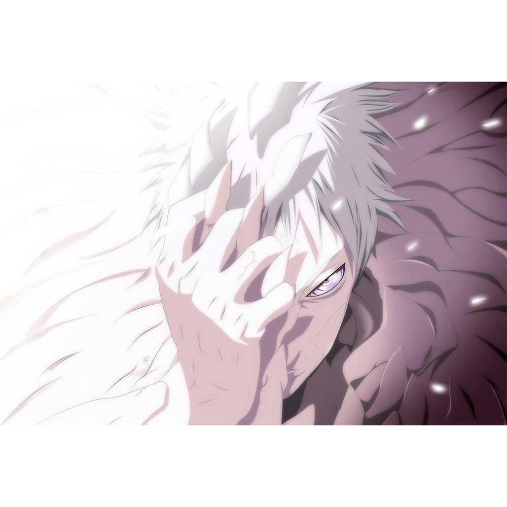 Poster A3 dán tường Anime, decal 30x42 trang trí có keo Naruto Wallpapers 10