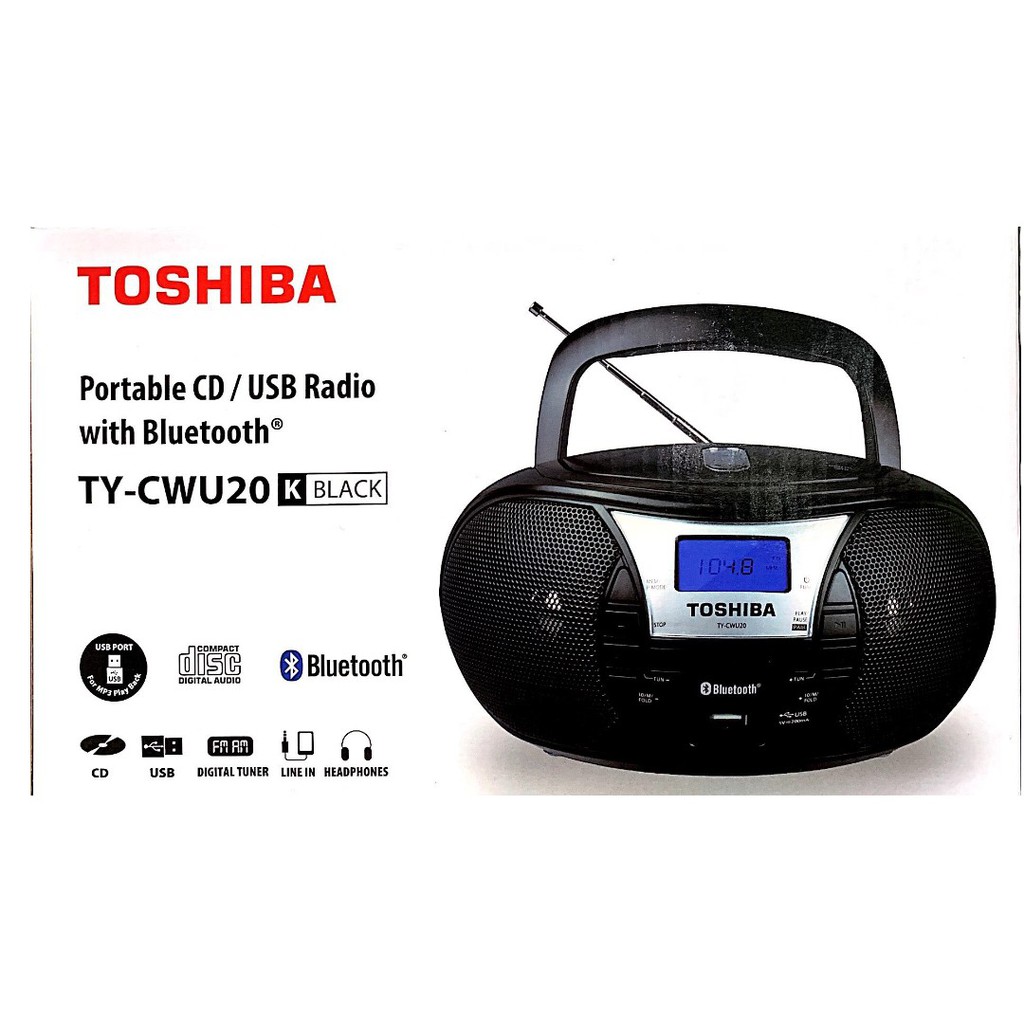 Máy Cassette Toshiba TY-CWU20 - Hàng chính hãng