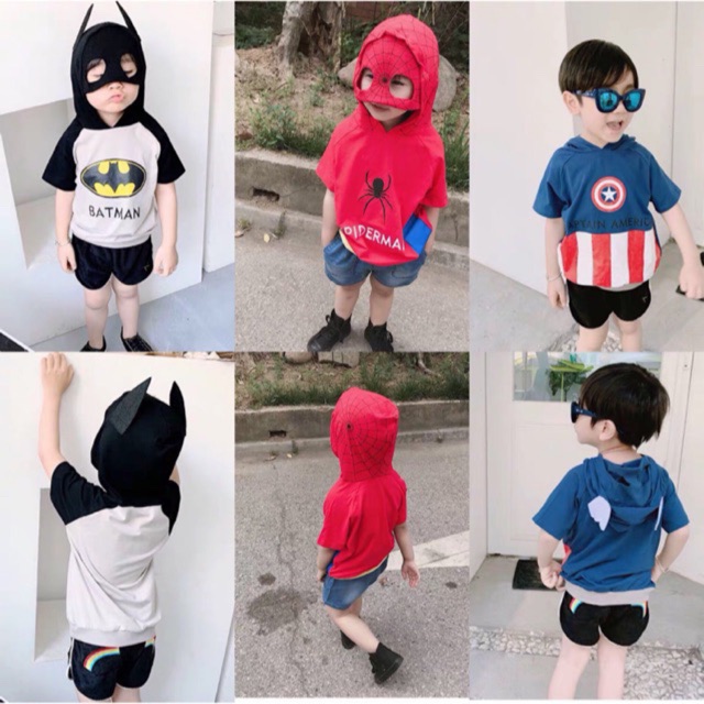 ÁO HOODIES SIÊU ANH HÙNG CHO BÉ - ẢNH THẬT CLIP THẬT CHẤT SIÊU ĐẸP