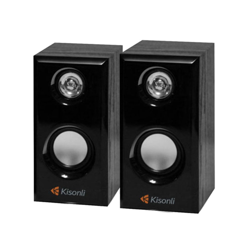 Loa vi tính Kisonli T-001 3W x 2 sôi động - Hãng phân phối