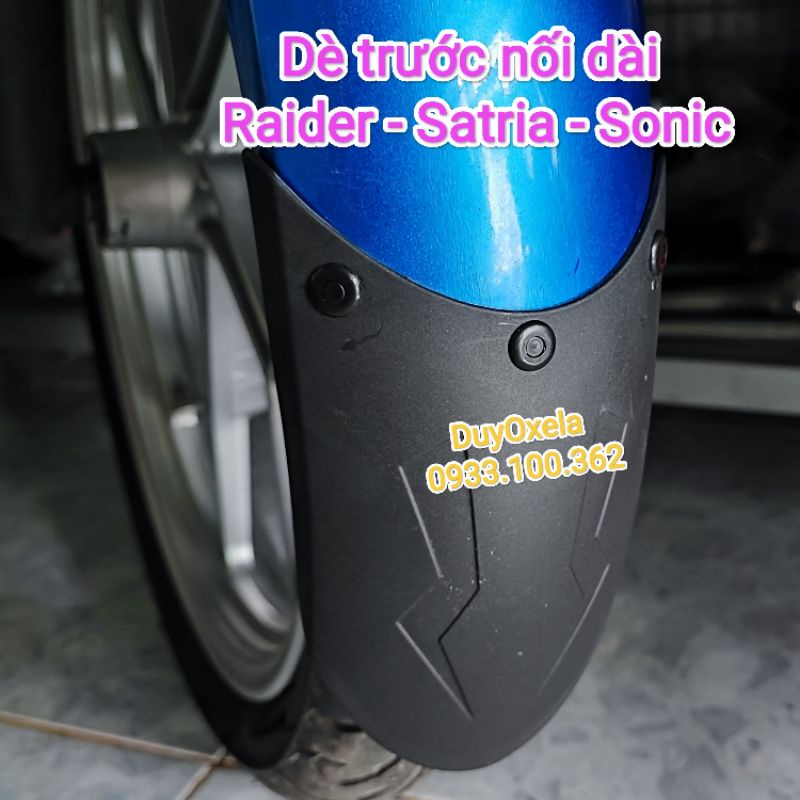 Dè chắn bùn nối dài dè trước