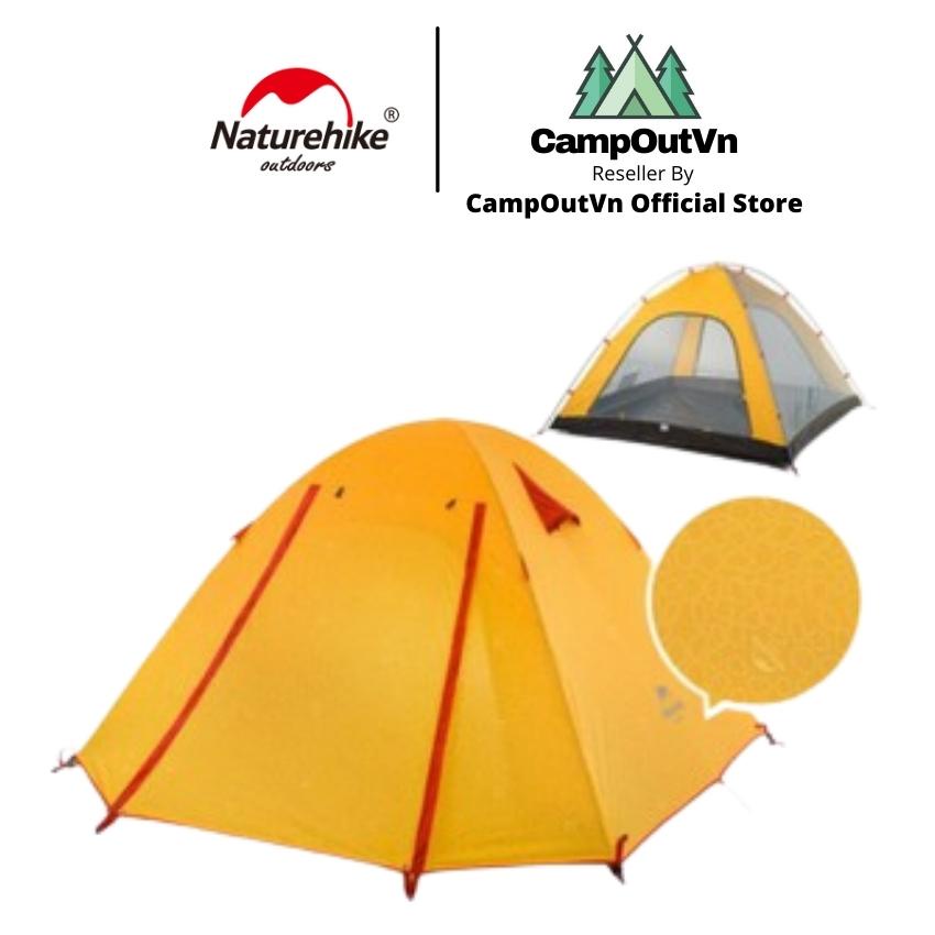 Lều cắm trại Naturehike dã ngoại cắm trại lều 4 người chống thấm Campoutvn A056