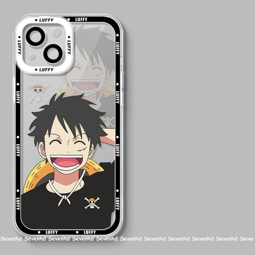 Ốp Điện Thoại Họa Tiết Hoạt Hình One Piece Cho iPhone 14 13 12 11 Pro Max SE2020 X XR Xs Max 7 8 6 6s Plus