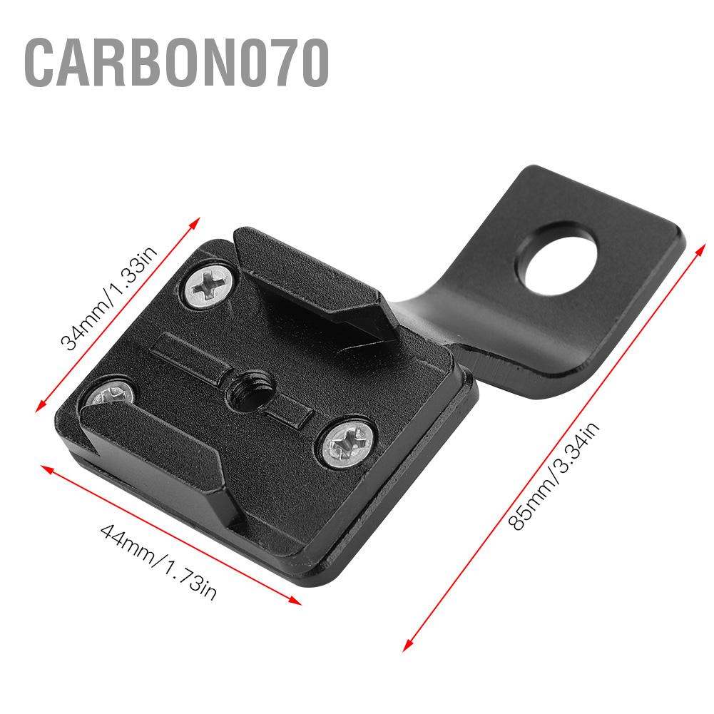 Giá đỡ Camera Hành Trình Gopro SJCam bằng nhôm Gắn Chân Gương Xe Máy - Phụ Kiện Camera Hành Trình【Carbon070】