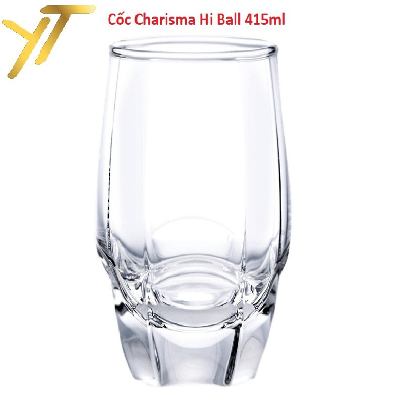 Cốc thủy tinh Ocean Charisma Long Drink dung tích 415ml (Bộ 6 chiếc)