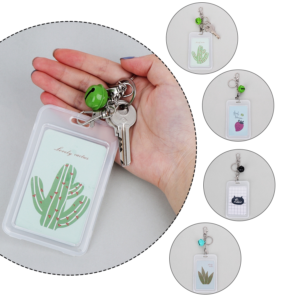 Bao đựng thẻ gắn móc khóa dễ thương | BigBuy360 - bigbuy360.vn