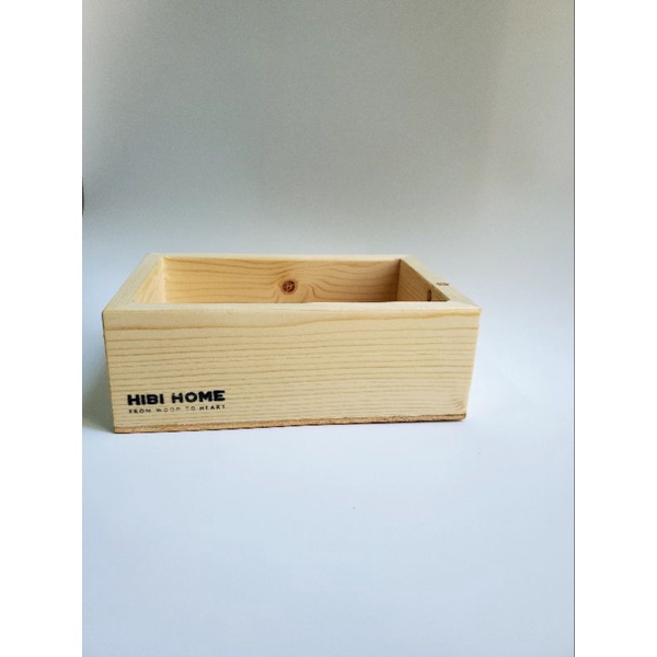 Bồn Tắm Hamster Handmade Bằng Gỗ Thông Cao Cấp Size 18x12x6cm