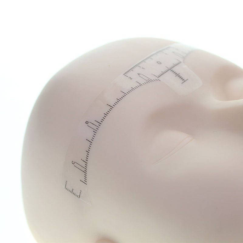 Thước dán đo định hình chân mày phun xăm - Thước dán lông mày định hình phun xăm