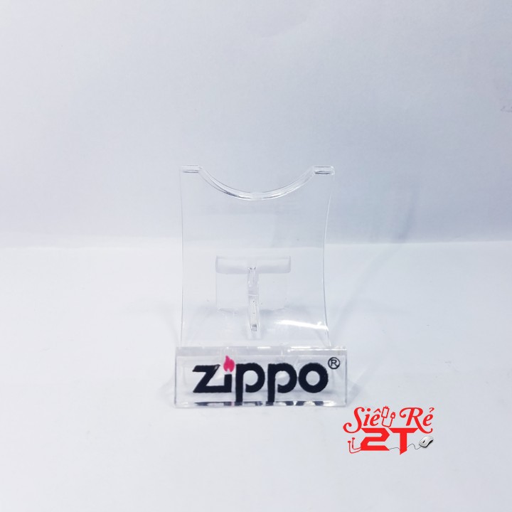 Giá đỡ Zippo Mica - Chân đế Zippo có logo Zippo dùng trưng bày Zippo