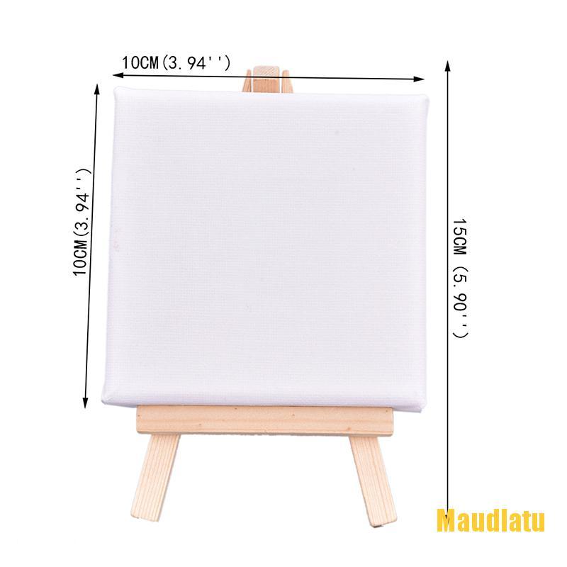 Tranh Vẽ Canvas Khung Gỗ Mini 10cm X 10cm Cho Bé | BigBuy360 - bigbuy360.vn