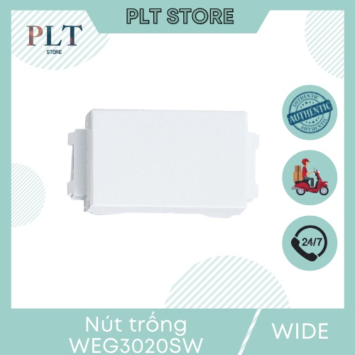 Nút trống, Nút che trơn Panasonic WEG3020SW Dòng Wide Series