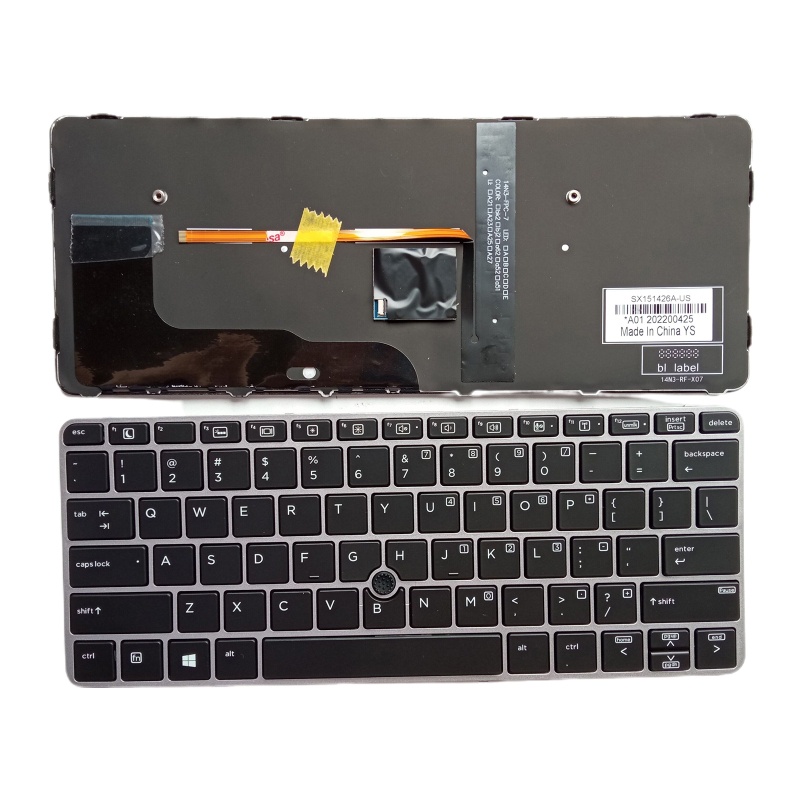 Khung Bàn Phím Laptop Màu Bạc Cho HP EliteBook 820 G3 / 820 G4