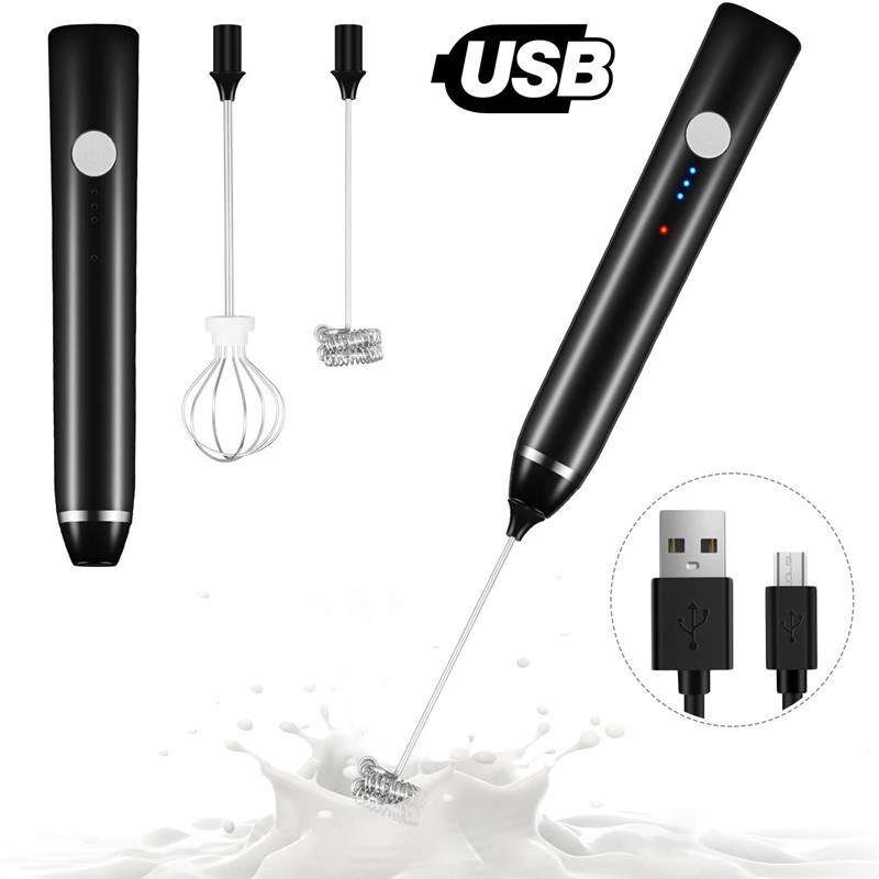 ✨Cổ Phiếu Sẵn Sàng✨ Máy Đánh Trứng Cầm Tay Sạc USB Tiện Dụng