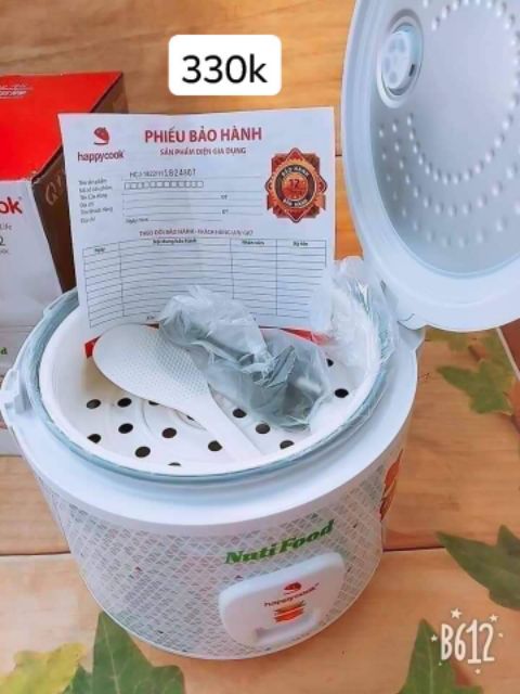 Nồi cơm điện Happy Cook hàng khuyến mãi của nutifood