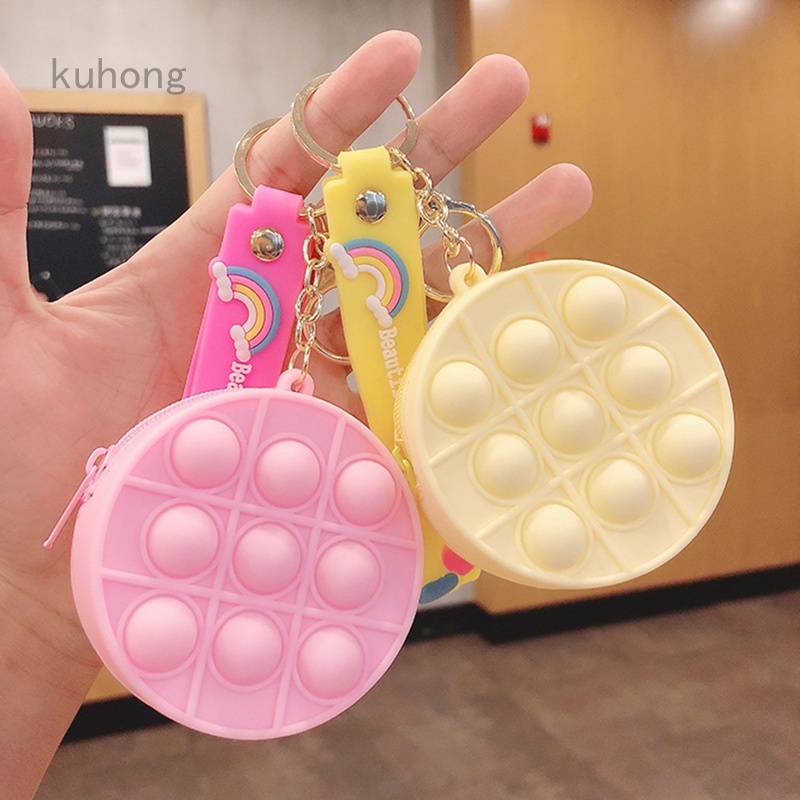 Móc Khóa Hình Ví Tiền Xu Mini Xinh Xắn