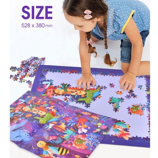 Bộ tranh ghép Xếp hình Mideer PUZZLE 500 miếng ghép bữa tiệc vui vẻ