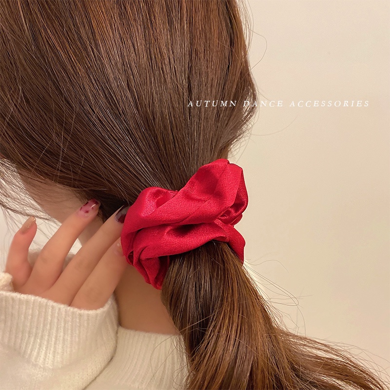 Dây Buộc Tóc Cao Su Co Giãn Thời Trang Dành Cho Nữ