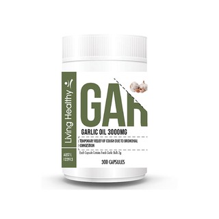 [ Mới] Viên Tinh Dầu Tỏi Úc Tăng Đề Kháng Living Healthy Garlic Oil 300mg 300 Viên [ Chính Hãng 100%]