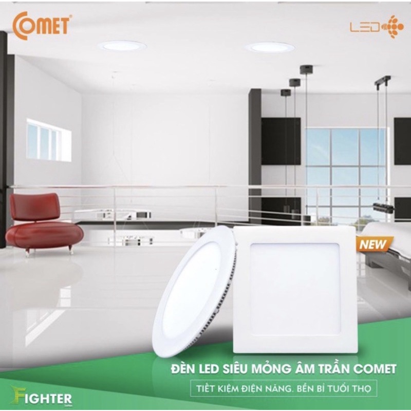 Đèn led âm tường 9w Comet siêu sáng