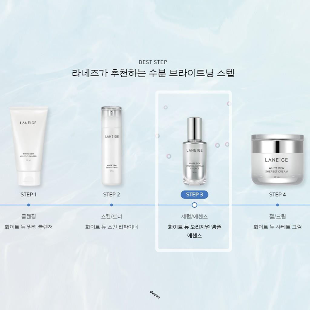 [LANEIGE.Korea] Tinh Chất Dưỡng Trắng Da / White Dew Original Ampoule Essence 40ML