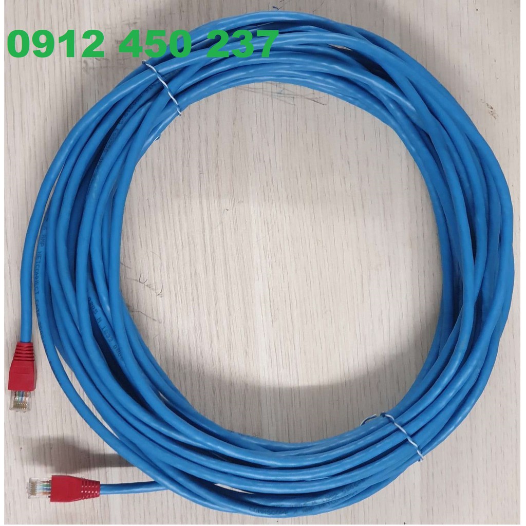 Dây cáp mạng bấm sẵn 2 đầu Cat6 dài 2m, 3m, 5m, 10m, 15m, 20m chính hãng Commscope. Tốc độ 1GB
