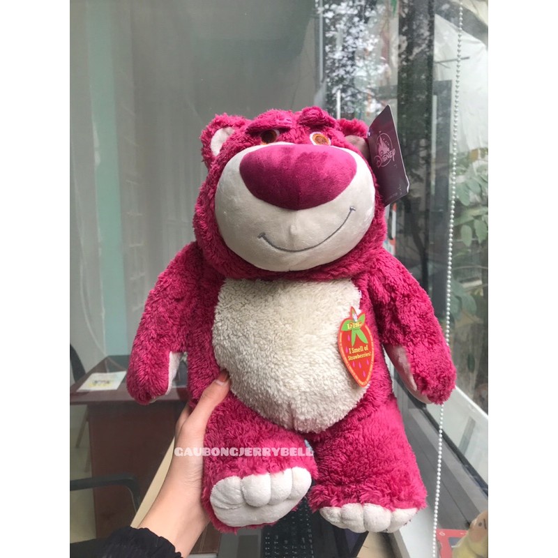 [Hàng chuẩn chính hãng] Gấu Dâu Lotso Toy Story Thơm Strawberry Chính Hãng Disney