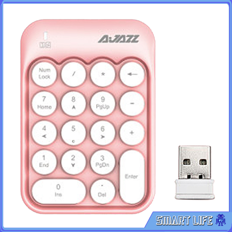 Bàn Phím Số Mini Không Dây 18 Phím | BigBuy360 - bigbuy360.vn