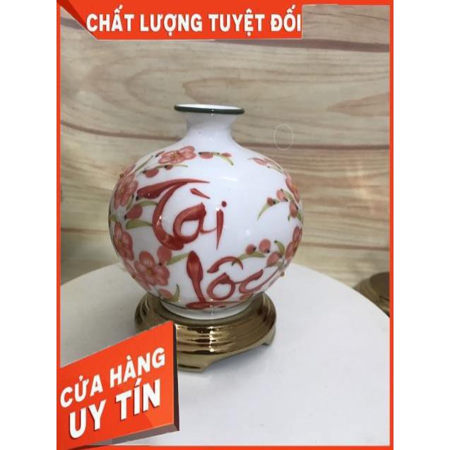 Giá hủy diệt -  Bình hút tài lộc mini gốm thủ công  Bát Tràng