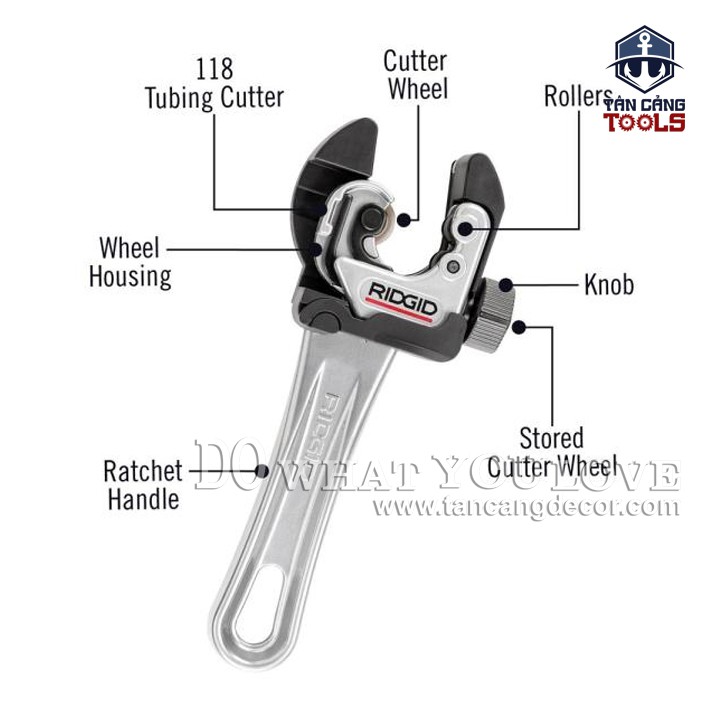 Tay Cầm Hỗ Trợ Cắt Ống Cho Model 118 Và 101 Ridgid 32933