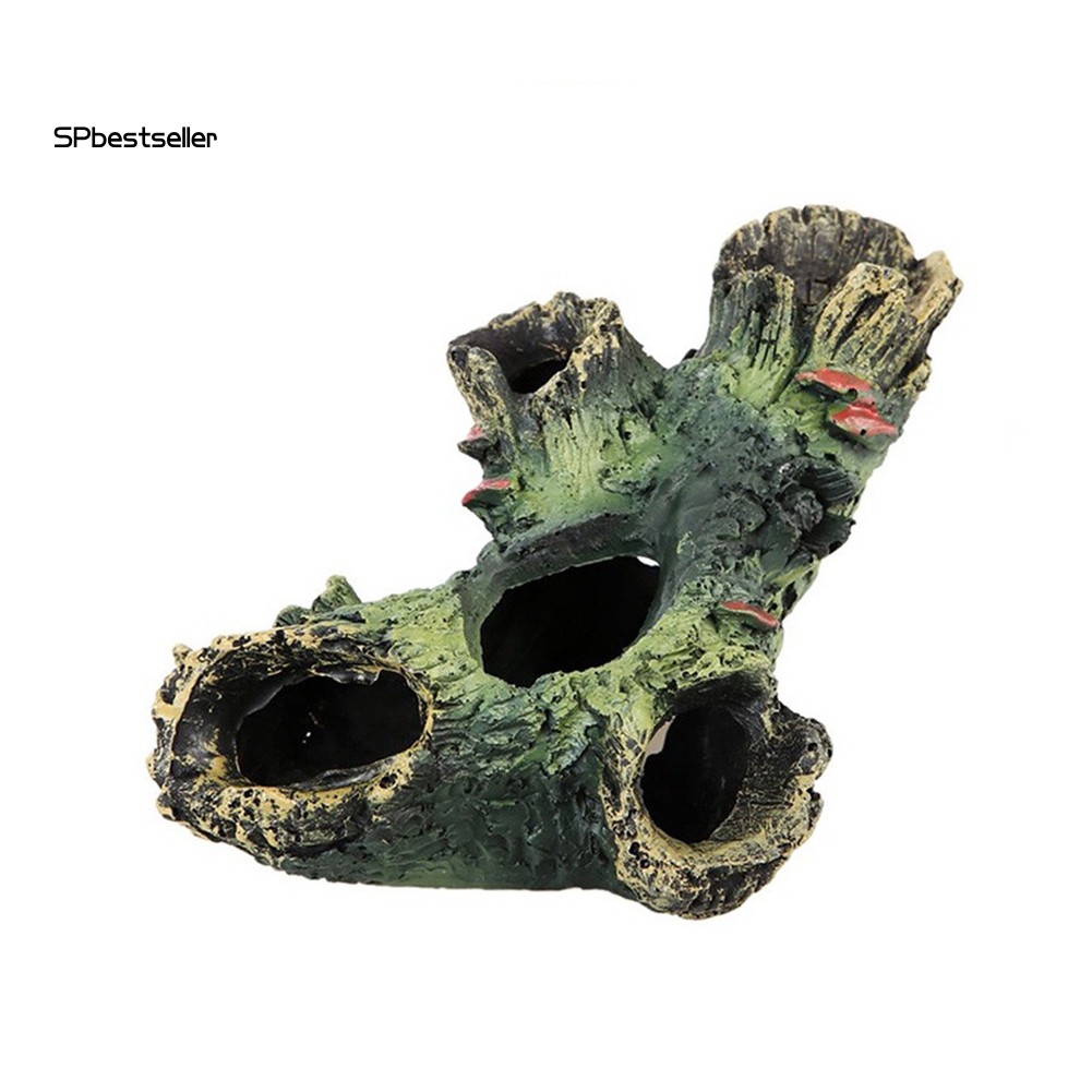 Miếng gỗ nhân tạo trang trí bể cá