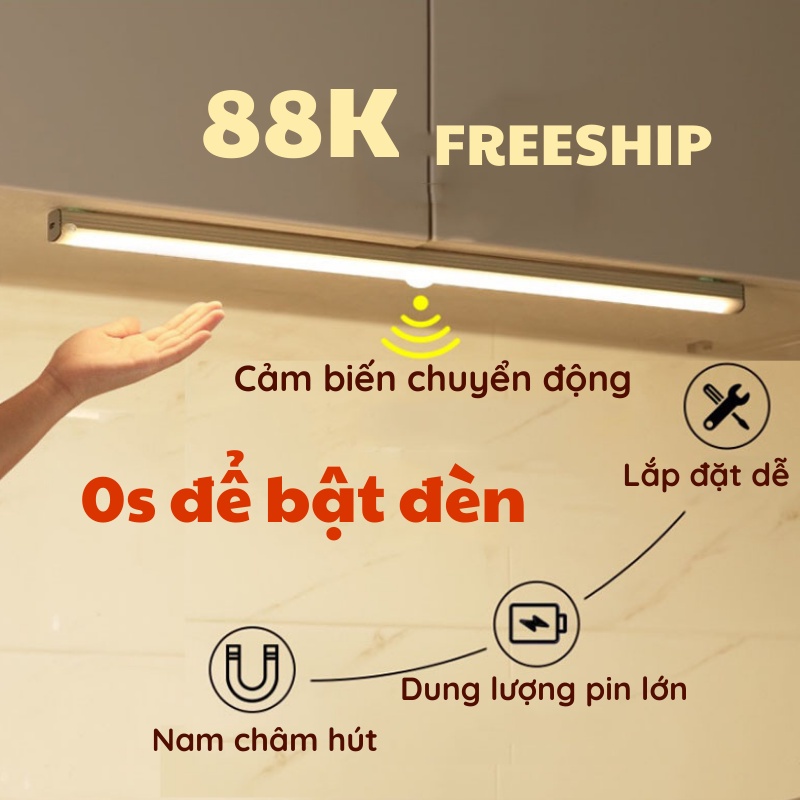 Đèn Cảm Biến Chuyển Động, Cảm Biến Thông Minh, Nhạy Bén - KHO GIA DỤNG TRẦN PHÚ