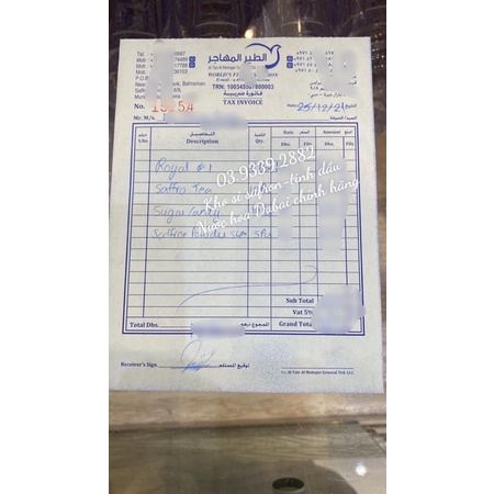 Tinh dầu Safron Oil Hemani