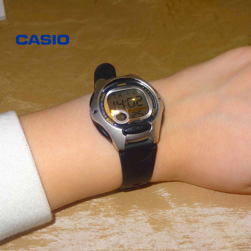 Đồng hồ trẻ em CASIO LW-200-1AVDF chính hãng - Bảo hành 1 năm, Thay pin miễn phí trọn