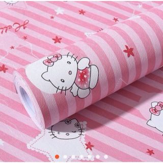 10 mét giấy dán tường có keo sẵn, mẫu kitty và nhiều mẫu khác nhau