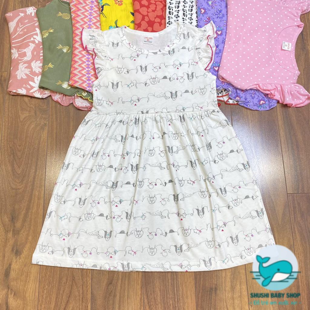 [Có sẵn] [FreeShip] [Ảnh thật] Váy Gym's Bé Gái Size Đại Vải Cotton Xuất Dư (Hình Chụp Thật)