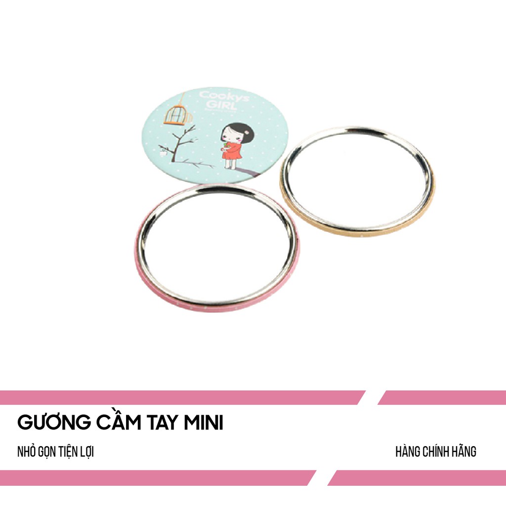 [SẢN PHẨM MỚI] Gương cầm tay dễ thương - Phong cách Hàn Quốc