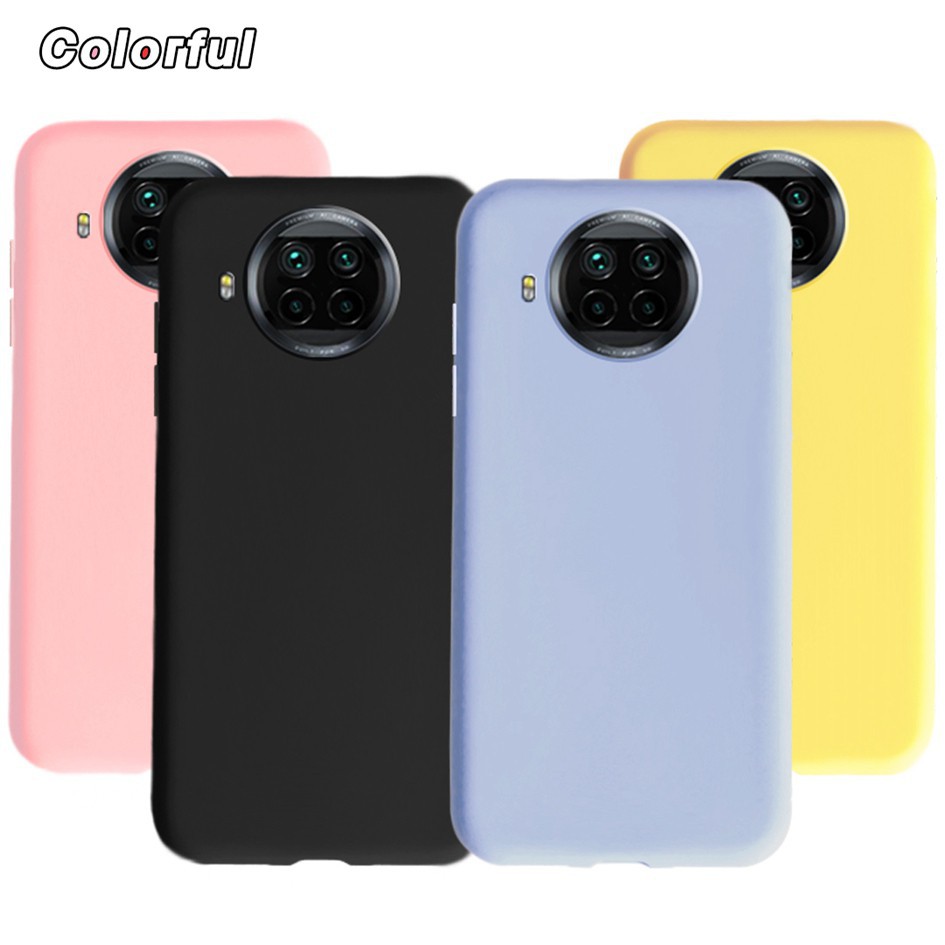 Ốp điện thoại silicone màu trơn thời trang cho XIAOMI MI 10T LITE 5G MI 10T 10T LITE