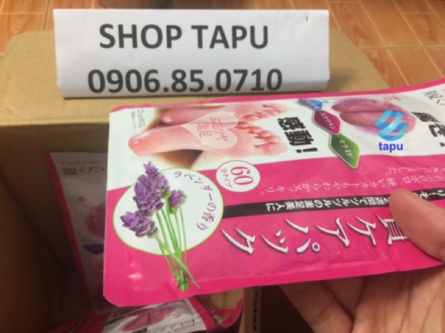 {Chính hãng - Có video} Ủ tẩy tế bào chết da chân Lavender Foot Care Pack To plan Nhật Bản | BigBuy360 - bigbuy360.vn