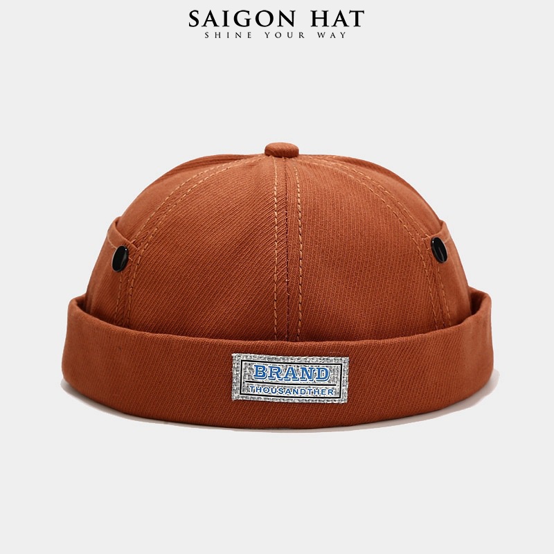Mũ nón tròn miki hat nam nữ không vành BRAND form beanie phong cách Hàn Quốc SAIGON HAT
