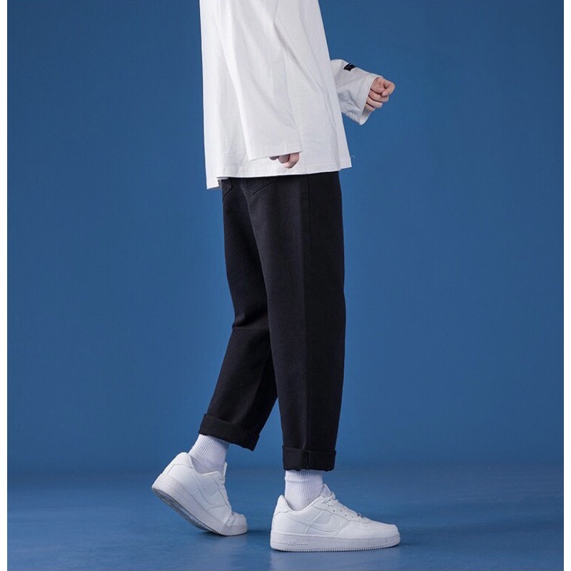 Quần Jeans, Quần jeans baggy đen ful nam ống suông, rộng, hottrend 2021-XX MENS FASHION! | BigBuy360 - bigbuy360.vn